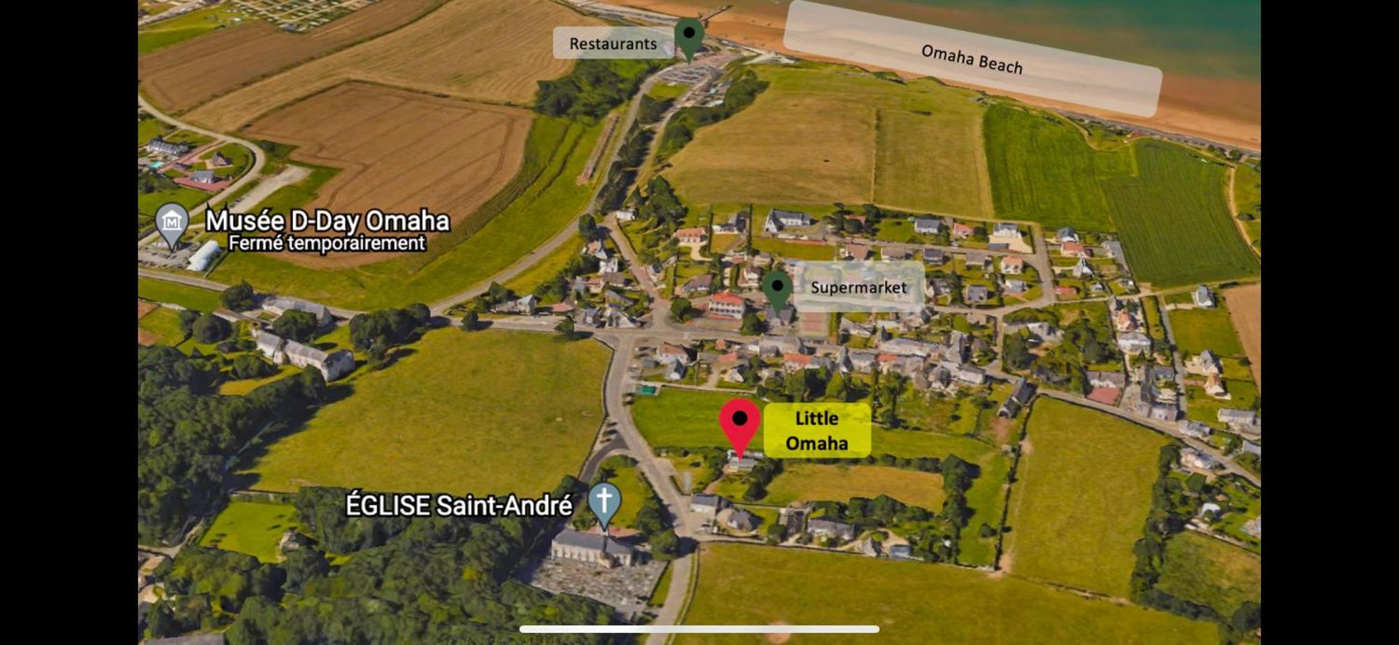Вілла Little Omaha В'єрвіль-сюр-Мер Екстер'єр фото